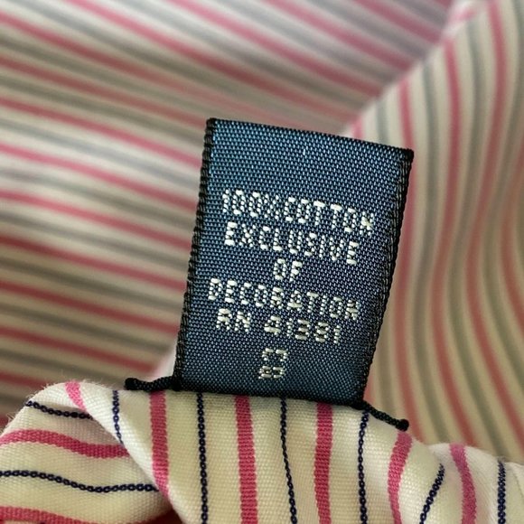 RALPH LAUREN Pink Stripe Shirt - Picture 7 of 7